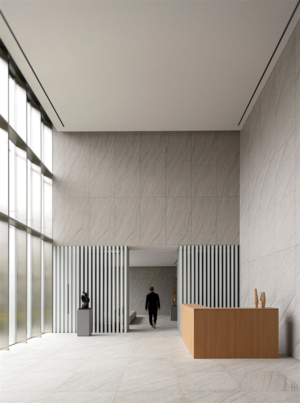 现代简约宁静的新长野总部办公室装修设计方案(图2)
