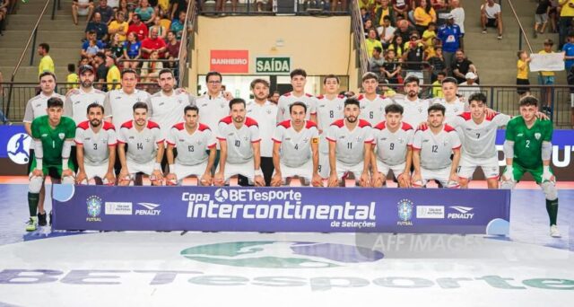 Afghanistan finis ketiga di turnamen futsal di Brasil